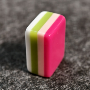 Mahjong Americano Acrílico de Lujo Personalizado en Color Cian, 4 Capas, 160 Piezas, Venta al Por Mayor, MOQ 50, Envío Rápido en 10 Días - Product Image 3