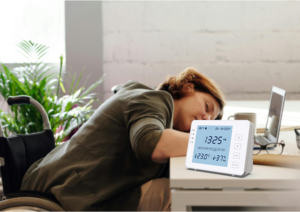 室内温度計屋内湿度計湿度計計デジタル温度湿度センサーモニターホームハウス用プラント - Product Image 6