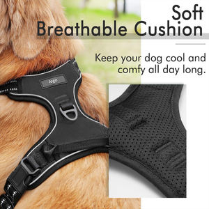 Manufacturers Oem Personalized Custom Wholesale Adjustable Luxury Custom <strong>No</strong> <strong>Pull</strong> <strong>Dog</strong> <strong>Harness</strong> Set Pet <strong>Harnesses</strong> <strong>Dog</strong> <strong>Harness</strong> - Product Image 2