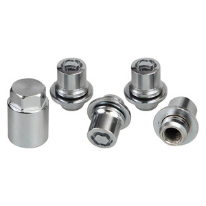 น็อตล้อ M12x1.5 M14x1.5 ชุดล็อคล้อกันขโมย สำหรับ Toyota Lexus RX300 สีเงิน เหล็ก 00276-00901 - Product Image 1