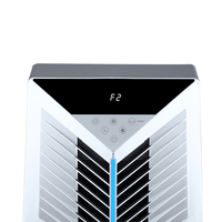 Mini-refroidisseur d'air portable à tour, ventilateur sans pales à refroidissement par eau, économie d'énergie, en plastique, 3 vitesses, pour bureau et usage domestique