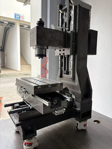 Petite fraiseuse <span class=keywords><strong>CNC</strong></span> pour la maison, VMC215, mini centre d'usinage vertical multifonctionnel à 3 <span class=keywords><strong>axes</strong></span>, 220V - Product Image 3