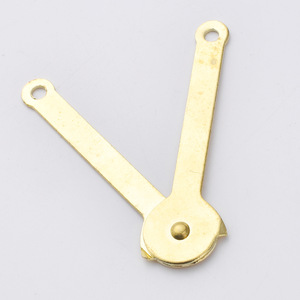 Charnière de meuble B525 Jaune Montage en surface Acier au carbone Durable Design minimaliste - Product Image 3
