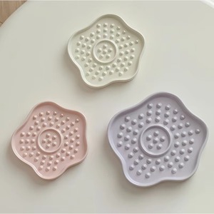 Ciotole in Ceramica a Forma di Fiore <span class=keywords><strong>per</strong></span> <span class=keywords><strong>Cani</strong></span>, Ecologiche, con Motivo Solido, Adatte a Microonde e Lavastoviglie, Impermeabili <span class=keywords><strong>per</strong></span> Viaggi - Product Image 5