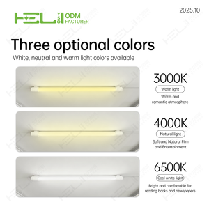 ยกระดับบรรยากาศของคุณด้วยไฟ LED ฟลูออเรสเซนต์ <span class=keywords><strong>TSF</strong></span> T8 ปรับความสว่างและสีได้ ขนาด 2 ฟุต สำหรับใช้ในที่พักอาศัย - Product Image 5