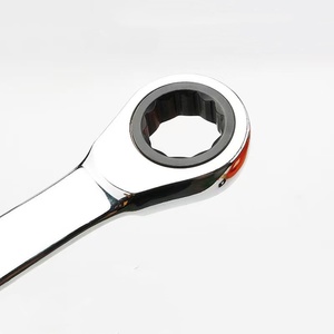 Clé à cliquet à tête fixe double face arrondie <span class=keywords><strong>plate</strong></span> en acier au chrome-vanadium <span class=keywords><strong>de</strong></span> qualité industrielle métrique 6 mm <span class=keywords><strong>32</strong></span> mm OEM - Product Image 5