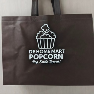 Sac <span class=keywords><strong>de</strong></span> courses réutilisable écologique en non-tissé, logo personnalisé, sac <span class=keywords><strong>de</strong></span> courses promotionnel - Product Image 3