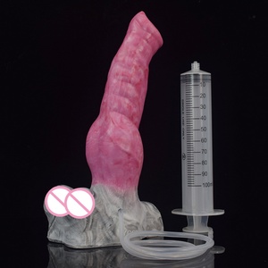 FAAK New Series Squirting <b>Dildo</b> with Injector Monster Ejaculating <b>Dildo</b> for Women Beast Penis Kinky Silicone Sex Toy - Product Image 6