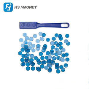 Jeu <span class=keywords><strong>de</strong></span> société intéressant, 1 jeu, puces magnétiques en néodyme, avec une poignée et 100 puces - Product Image 4