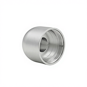 Réceptacle à filetage interne en acier inoxydable usiné CNC avec capacités de perçage et de brochage - Product Image 4