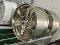 Juego de Rines Forjados de 5 Brazos en Cromo Plateado, 5x114.3, 19 Pulgadas, para Toyota Supra MK5, Lexus GS 350, Infiniti Q50, JDM, Ligeros y Cóncavos