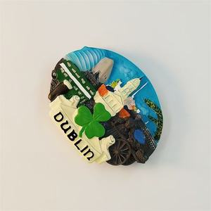 Imanes de Refrigerador Personalizados al por Mayor, Recuerdo Turístico de Dublín, Irlanda, Imanes de Nevera Impresos con UV para Decoración del Hogar - Product Image 4