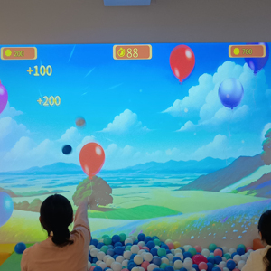 WEDIDIT Jeux de fête d'<span class=keywords><strong>anniversaire</strong></span> amusants et interactifs pour les parents et les enfants - Jeux de mur de ballons à grand écran sur le thème des ballons (plastique) - Product Image 4