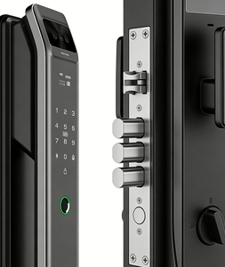 Serrure de porte intelligente sans clé avec empreinte digitale, WiFi, stockage cloud et caméra, adaptée à divers types de portes - Product Image 6