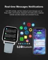 Reloj Inteligente P66 para iPhone 15 Pro Max 14 13 12 11 XR, Correa de Plástico OLED para Llamadas, Esferas Personalizadas, Monitor de Salud, Rastreador de Actividad Física