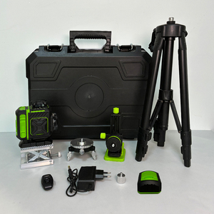 Nivel Láser de 16 Líneas 4D con Haz Verde, Autonivelante, Alta Precisión, Líneas Cruzadas Verticales y Horizontales, con Herramienta Recargable - Product Image 1