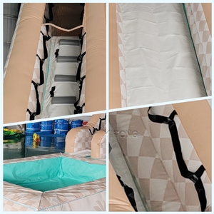 Tobogán Inflable Acuático para Niños, <span class=keywords><strong>Castillo</strong></span> Inflable con Tobogán y Piscina, Tobogán Inflable Comercial de PVC - Product Image 3