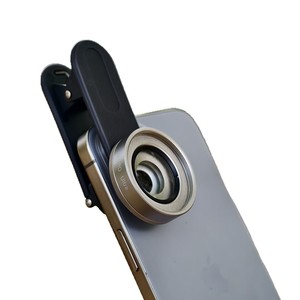 Objectif macro pour téléphone portable en verre <span class=keywords><strong>haut</strong></span> <span class=keywords><strong>de</strong></span> <span class=keywords><strong>gamme</strong></span>, 30-150 mm, mise au point 10x, grossissement, zoom, fond pour iPhone, livestream, vlog - Product Image 1