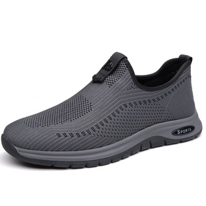 Zapatillas Deportivas Transpirables de Malla para Hombre, con Suela Suave, para Correr, Color Negro y Gris, para Uso Casual de Adultos - Product Image 5