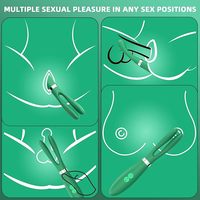 Klitoris vibrator mit Kaninchen ohren G-Punkt-Vibrator mit 9 Vibrations klitoris Nippel Stimulator Weibliches Sexspielzeug Spielzeug für Erwachsene für Frauen