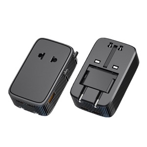 45W International Travel <b>Adapter</b> 2 USB-C 1 USB Ultra-Thin Universal Plug for Laptop & Camera with PD3.1 & QC3.0 - Product Image 5