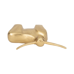 Statuetta di Standing Bull, scultura moderna in metallo per decorazioni per la casa, soggiorno, mensola, ufficio, tavolino da caffè. - Product Image 6