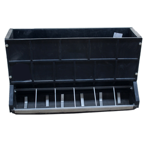 Comedero Doble para Cerdos, Resistente y Duradero |   Garantía <span class=keywords><strong>de</strong></span> Polímero <span class=keywords><strong>de</strong></span> Alta Densidad para Granjas Porcinas - Product Image 5