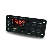 JQ 2X25W araba ses ses güç amplifikatörü modülü kurulu MP3 Bluetooth modülü çalar dekoder kurulu USB kiti