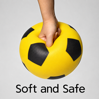 Ballon de football silencieux en mousse PU taille 5 (27,5 po) à rainures antidérapantes pour entraînement en intérieur, rebond doux, vente en gros directe usine