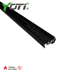 YDW606 Astragales de Alta Calidad para Cerraduras de Puertas Comerciales, Populares en América <span class=keywords><strong>del</strong></span> <span class=keywords><strong>Norte</strong></span>, con Junta de Neopreno, Estilo <span class=keywords><strong>Industrial</strong></span>, de Aluminio - Product Image 1