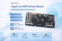 5B0049T02-1 Papan Driver MIPI Tipe-C 1920x1080 90Hz 3840x1080 90Hz untuk Kit Layar Uji Si-OLED Siap Pakai