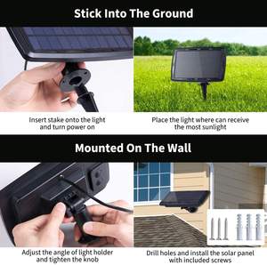 S14 guirlande solaire incassable 2700K blanc chaud étanche extérieur jardin Patio et Camping blanc chaud LED connectable - Product Image 4