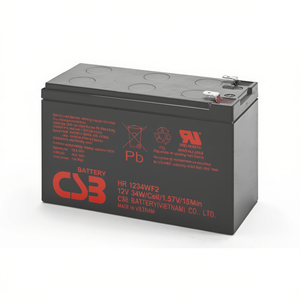 Batería CSB HR1234WF2 12V 34W Celda 1.57V 15Min de Plomo-Ácido Fabricada en Vietnam - Product Image 3