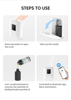 Diffuseur d'arômes intelligent sans eau, automatique, fonctionnant sur piles, CNUS X2mini, pour la maison, le bureau et l'hôtel