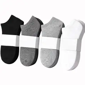 Frauen und Männer No Show Socken Low Cut Anti-Rutsch-Baumwolle Athletic Casual Socken