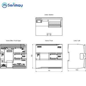 6ES7214-1BG40-0XB0 6ES7211-1AE40-0XB0 SPS-Programmiersteuerung Simatic S7-1200 CPU 1214c Modul Brandneu Original - Product Image 2