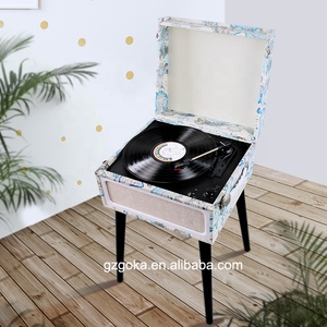 Gramófono con 4 Patas, excelente calidad de sonido, <span class=keywords><strong>tocadiscos</strong></span>, reproductor de discos de vinilo - Product Image 5
