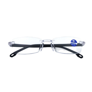 Lunettes de lecture photochromiques sans monture unisexes pour hommes et femmes, lunettes de lecture progressives 2025 - Product Image 5