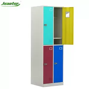 Furnitur Modern kabinet loker 4 pintu dengan suku cadang khusus