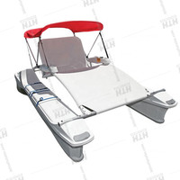 Offre Spéciale L'eau D'attractions Sport Flottant Adulte Électrique Couché Bateaux PE LOISIRS Chaise longue Bateau