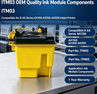 Module d'encre de qualité OEM ITM03 compatible avec les imprimantes à jet d'encre DAX Series AX150i AX350i AX550i pour pièces de rechange CIJ D
