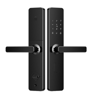 Installation facile, application Ttlock, serrure de porte intelligente numérique électronique sans clé, avec carte et mot de passe, pour maison, appartement, chambre