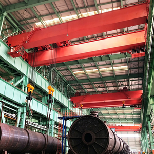 Grúa Puente de Doble Viga con Carro Móvil Modelo QD para Aplicaciones en Talleres, de 32, 50 y 100 Toneladas, de Proveedor Chino - Product Image 5