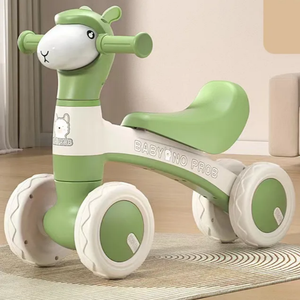 Monopattino Senza Pedali per Bambini da 1-6 Anni, Auto Giocattolo a 4 Ruote, <span class=keywords><strong>Bici</strong></span> Senza Pedali per Bambini - Product Image 2