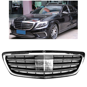 Rejilla frontal sin visión nocturna para Mercedes, kit de carrocería con estilo S65, compatible con modelos W222 S, clase S680S560, 2014 a 2019 - Product Image 2