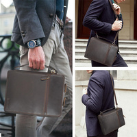 Funda de Biblia de Cuero PU, Bolsa de Iglesia, Protector de Biblia, Estuche de Transporte, Organizador de Biblia para Hombres