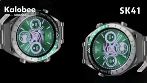 Reloj inteligente SK41 Llamadas de 1,52 pulgadas Extraordinary <span class=keywords><strong>Master</strong></span> Men's Business APP Push Green Water Ghost Model - Product Image 4