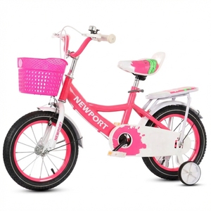 Vélo Enfant Style Sportif 12-20 Pouces Monovitesse Fourche Acier Freins V Doubles avec Pédales Roses Garantie 3-12 Ans - Offre Spéciale - Product Image 2