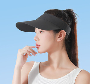 Visières de sport Syh1612 pour femmes et hommes, chapeau de <span class=keywords><strong>soleil</strong></span> à large bord, casquette de plage, protection UV, sport de plein air, golf, chapeau pliable d'été - Product Image 5