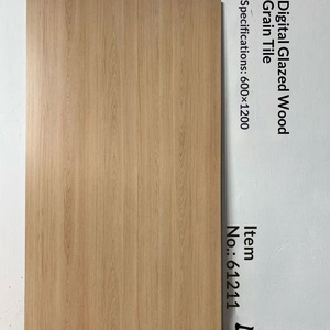 600x1200mm <strong>Wood</strong> Look Porcelain Tiles, Chinese Modern Style Full Body, Fine Carved Glazed <strong>Wood</strong> &amp; Raw Stone Texture - Product Image 4